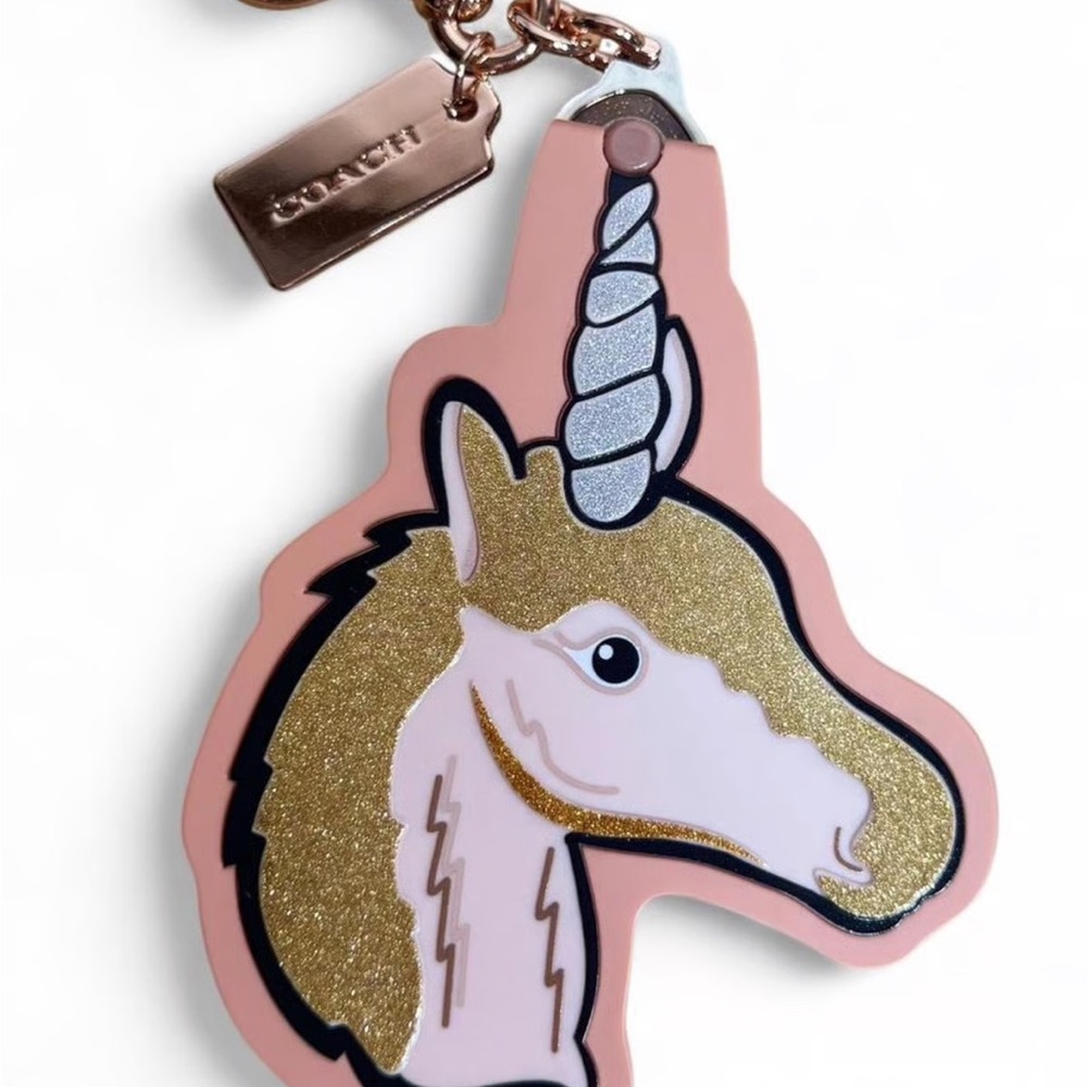 New Limited Edition Coach Unicorn Purse Charm Bronzer Face Palette 🦄